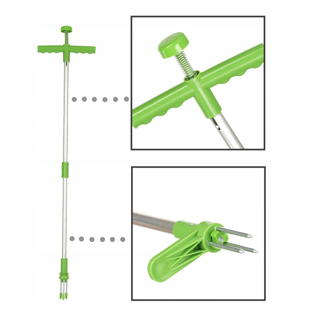 image-699.jpeg Wyrywacz Wycinak Do Usuwania Chwastów Ogrodowy Teleskopowy Chwastownik