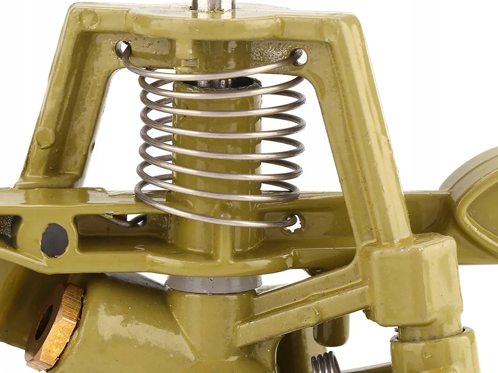 Zraszacz Trawy Ogrodowy Pulsacyjny Metalowy Obrotowy 360 Do Podlewania