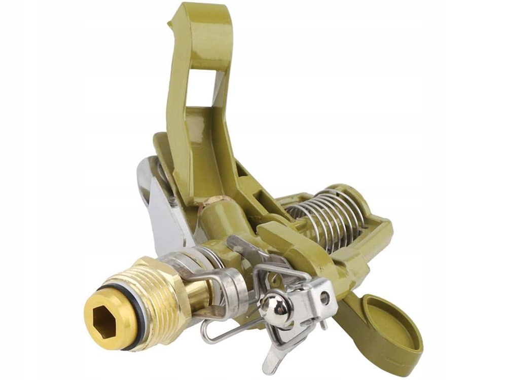 Zraszacz Trawy Ogrodowy Pulsacyjny Metalowy Obrotowy 360 Do Podlewania