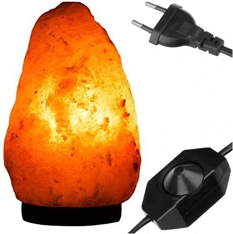 Lampa Solna Zdrowotna Jonizator Sól Himalajska Lampka Nocna Soli Naturalna