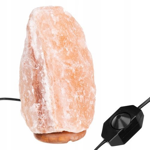 Lampa Solna Zdrowotna Jonizator Sól Himalajska Lampka Nocna Soli Naturalna