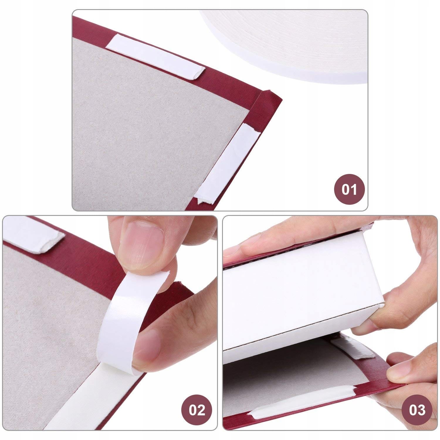 Taśma Samoprzylepna Dwustronna Montażowa Piankowa Mocna Uniwersalna