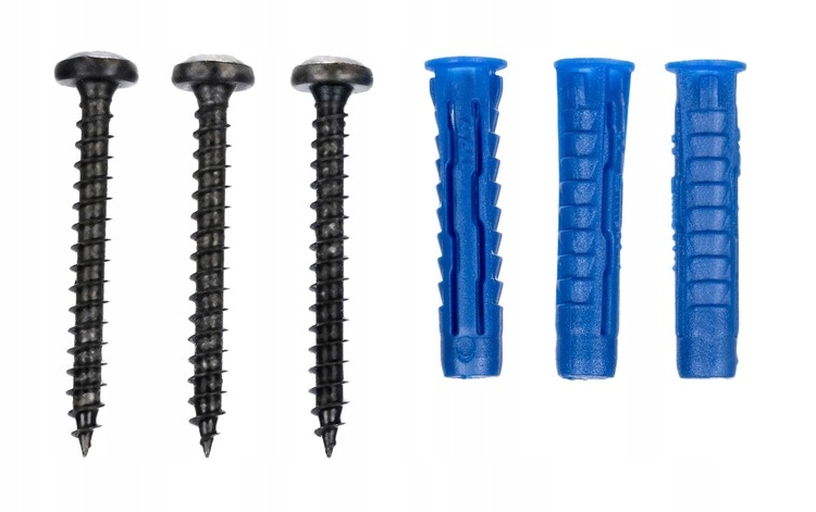 Duży Wieszak Ścienny Na Ubrania Czapki Czarny Loft 17 Haczyków Przedpokój