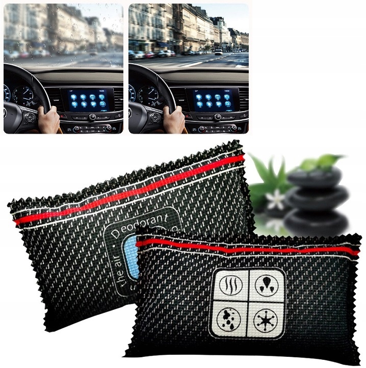 Osuszacz Do Samochodu Pochłaniacz Wilgoci 2szt Xxl