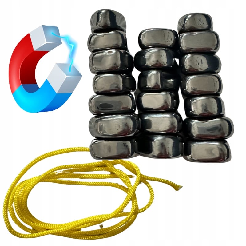 Gra Magnetyczne Kamienie 40 szt Strategiczna Edukacyjna Magnetic Magnesy