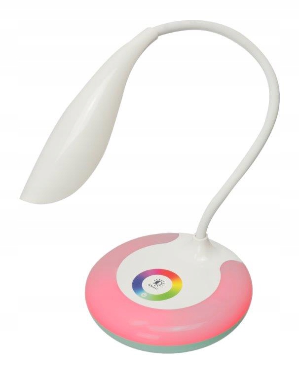 Lampka Biurkowa Led Na Biurko Lampa Szkolna Rgb Barwy Dotyk Usb Stojąca