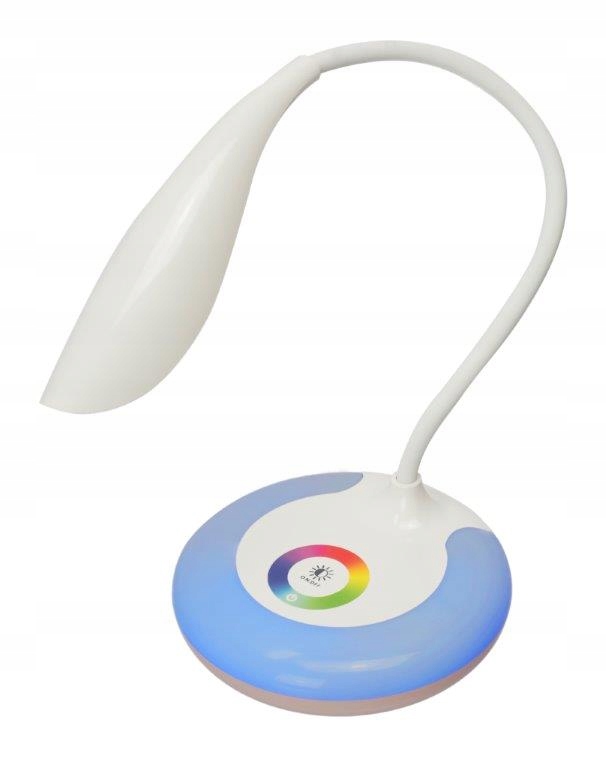 Lampka Biurkowa Led Na Biurko Lampa Szkolna Rgb Barwy Dotyk Usb Stojąca