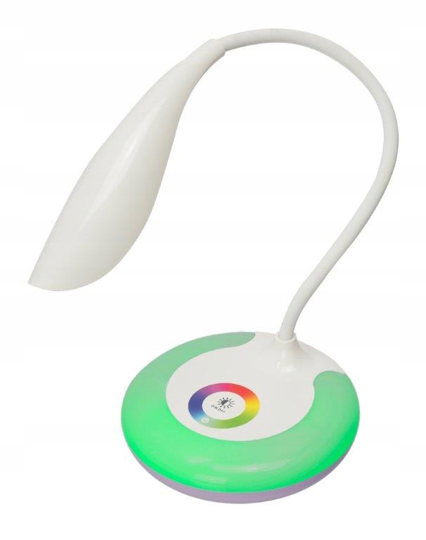 Lampka Biurkowa Led Na Biurko Lampa Szkolna Rgb Barwy Dotyk Usb Stojąca