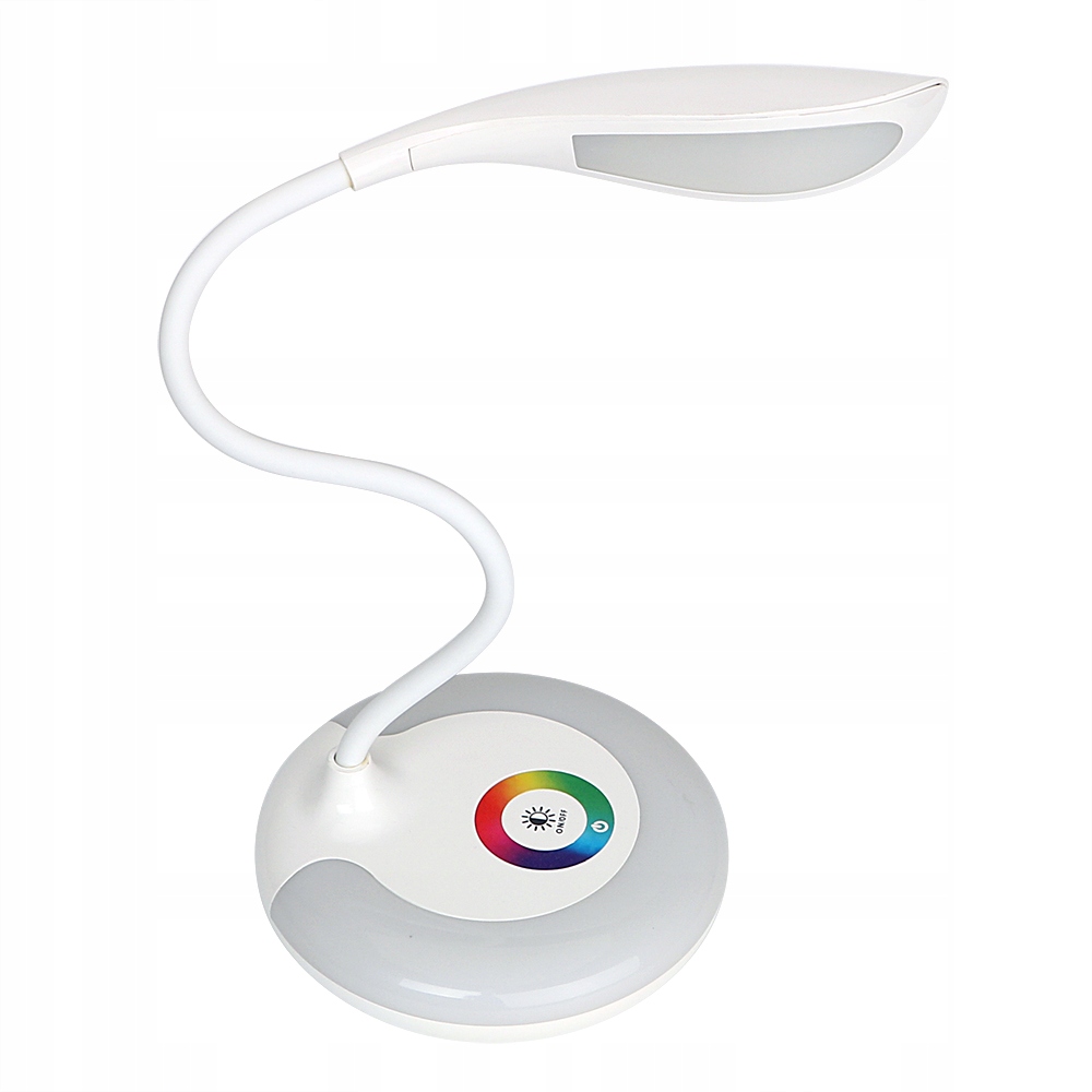 Lampka Biurkowa Led Na Biurko Lampa Szkolna Rgb Barwy Dotyk Usb Stojąca