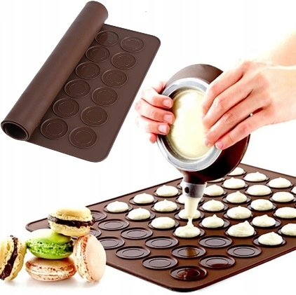 Mata Do Makaroników Ciasteczek Silikonowa Forma