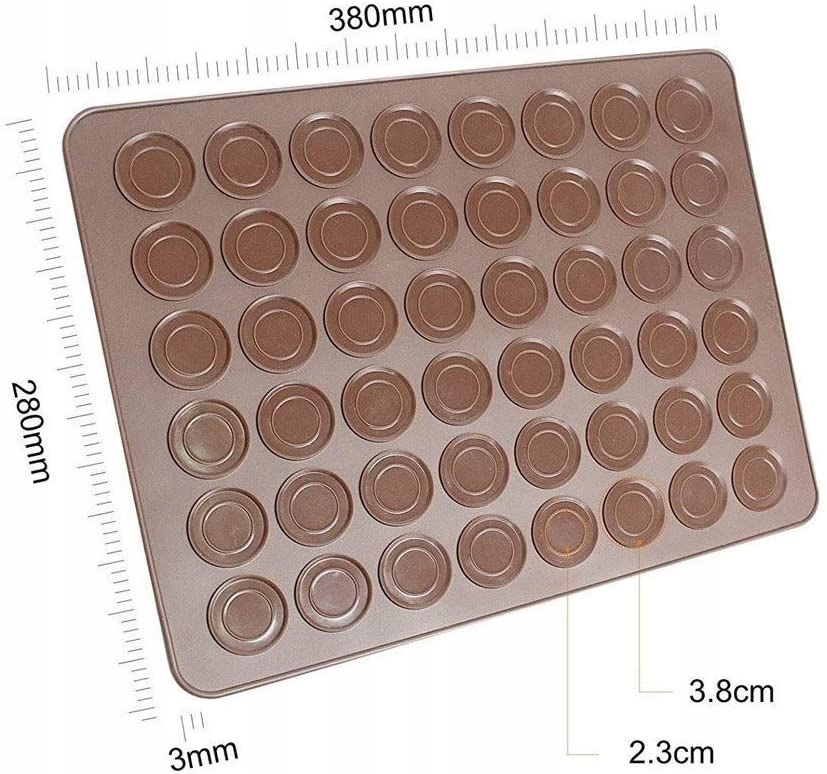image-887.jpeg Mata Do Makaroników Ciasteczek Silikonowa Forma