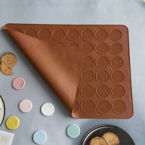 image-894.jpeg Mata Do Makaroników Ciasteczek Silikonowa Forma