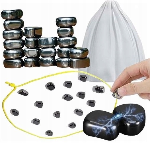 GRA MAGNETYCZNE KAMIENIE 20 szt STRATEGICZNA EDUKACYJNA MAGNETIC MAGNESY