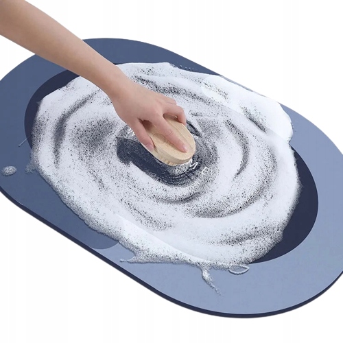 Mata Łazienkowa Szybkoschnąca Dywanik Chłonny Antypoślizgowy Do Łazienki