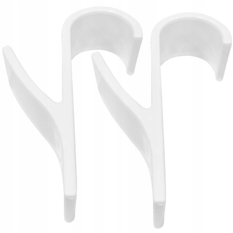 2x Wieszak Na Ręczniki Łazienkowy Na Grzejnik Kaloryfer Haczyk Biały 2 szt