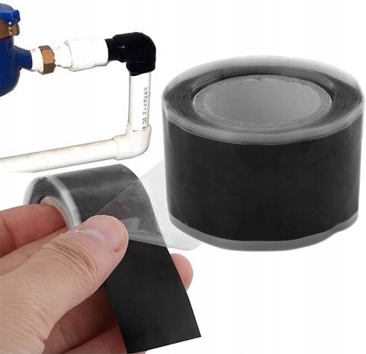 Taśma Naprawcza Kauczukowa Do Naprawy Uszczelniania Silikonowa 2,5x300cm