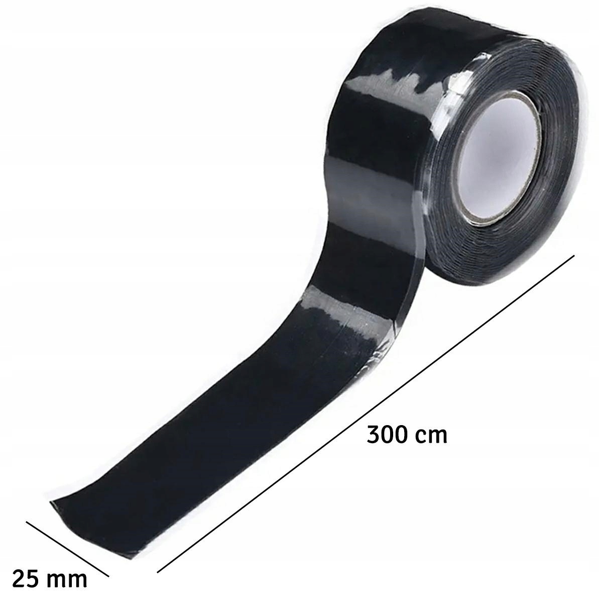 Taśma Naprawcza Kauczukowa Do Naprawy Uszczelniania Silikonowa 2,5x300cm
