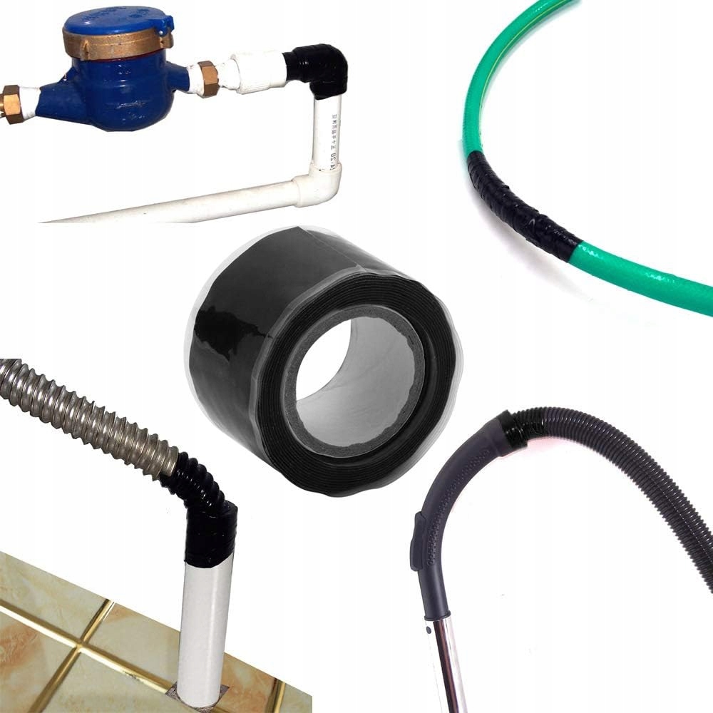 Taśma Naprawcza Kauczukowa Do Naprawy Uszczelniania Silikonowa 2,5x300cm