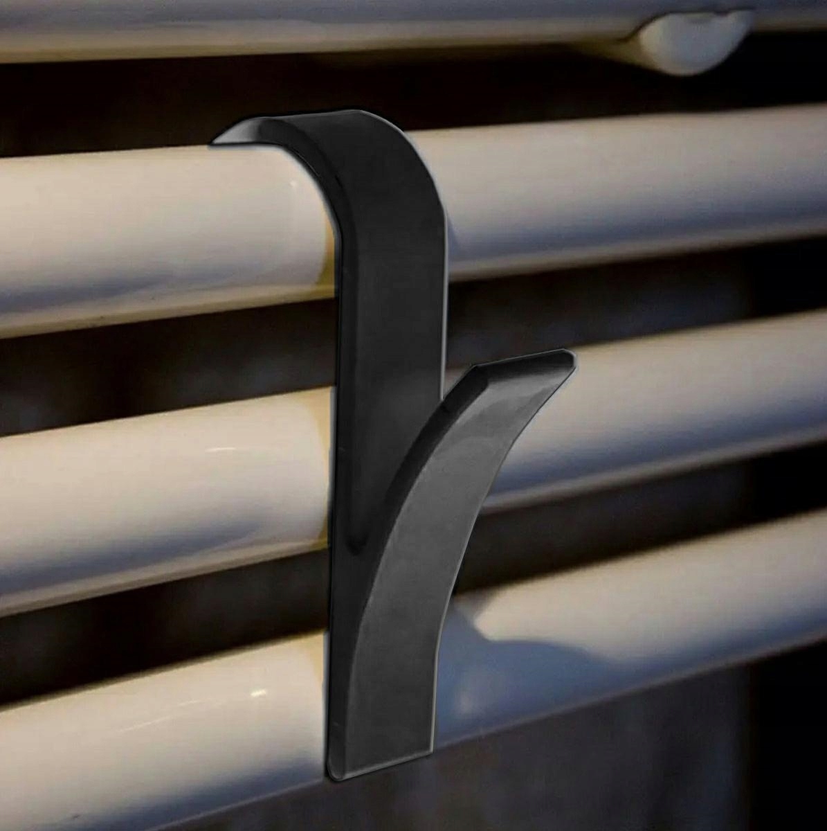 2x Haczyk Wieszak Na Kaloryfer Grzejnik Łazienkowy Drzwi Drzwiczki Ręcznik