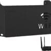 Uchwyt Ścienny Półka Naścienna Osłona Na Router Wifi Switch Czarna