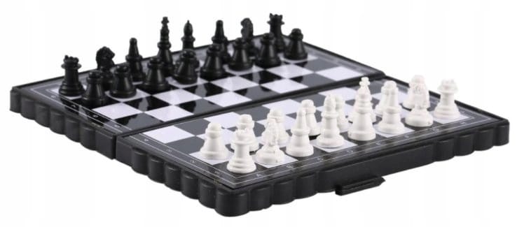 image-97.jpeg Szachy Magnetyczne Gra Warcaby Mini Zestaw Podróżny Składany Turystyczny