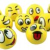Piłka Piłeczka Piankowa Antystresowa Gniotek Mięka Buźki Emotki Emoji 12szt