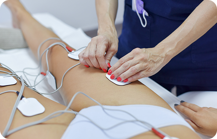 Elektrostymulator Mięśni Nerwów Tens Ems Silny Stymulator Masażer Elektrody