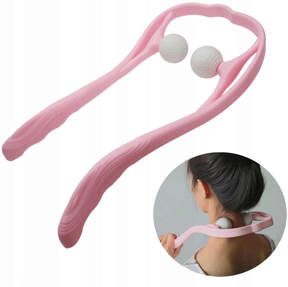 Masażer Karku Pleców Kręgosłupa Szyi Masaż Rozlunijący Rozciągający Masaż