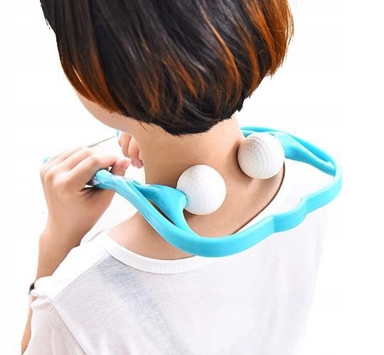 Masażer Karku Pleców Kręgosłupa Szyi Masaż Rozlunijący Rozciągający Masaż