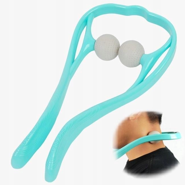 Masażer Karku Pleców Kręgosłupa Szyi Masaż Rozlunijący Rozciągający Masaż