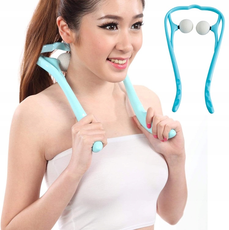 Masażer Karku Pleców Kręgosłupa Szyi Masaż Rozlunijący Rozciągający Masaż