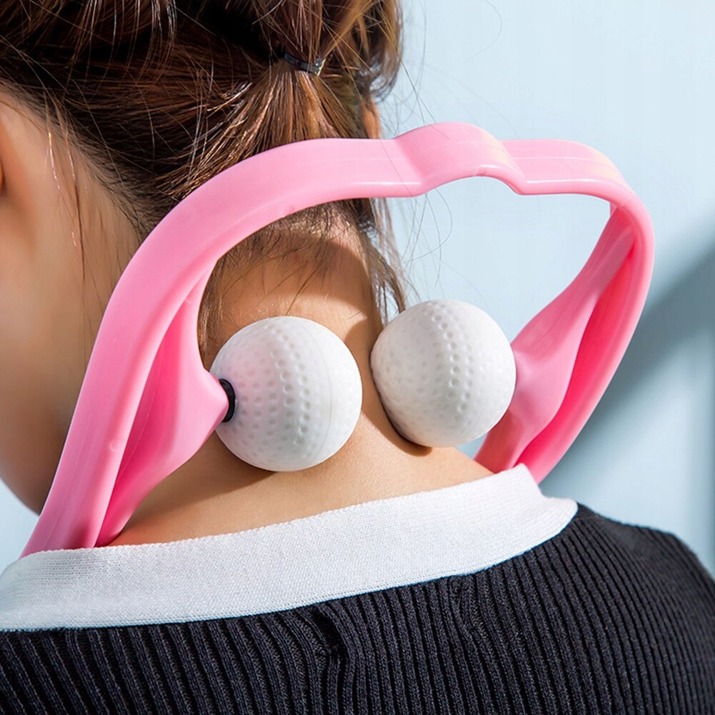 Masażer Karku Pleców Kręgosłupa Szyi Masaż Rozlunijący Rozciągający Masaż