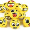 Piłka Piłeczka Piankowa Antystresowa Gniotek Mięka Buźki Emotki Emoji 12szt