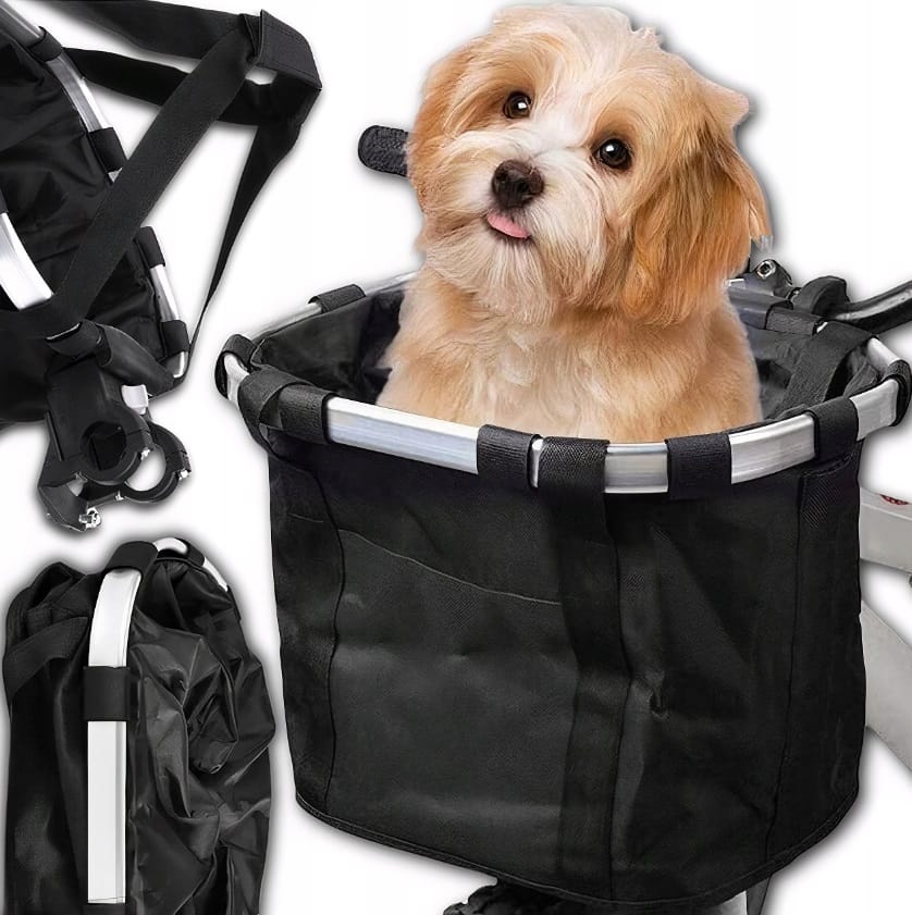 Kosz Rowerowy Przedni Na Rower Kierownicę Koszyk Do Roweru Duży Torba Click