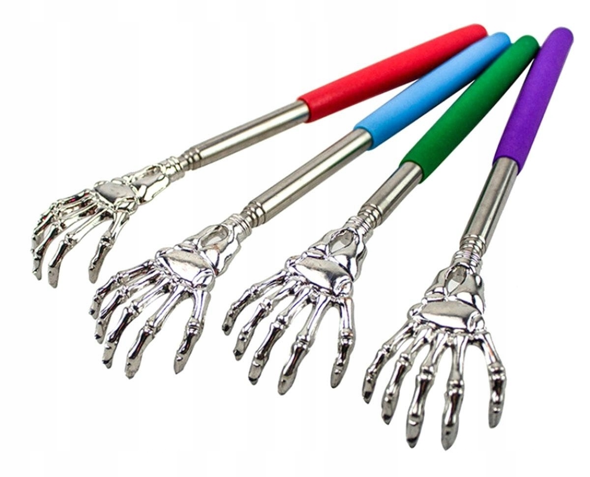 Drapaczka Do Pleców Drapak Kieszonkowa Teleskopowa Metalowa Składana