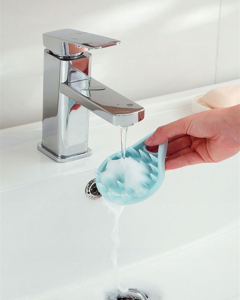 Myjka Mycia Głowy Szczotka Porost Włosów Masażer