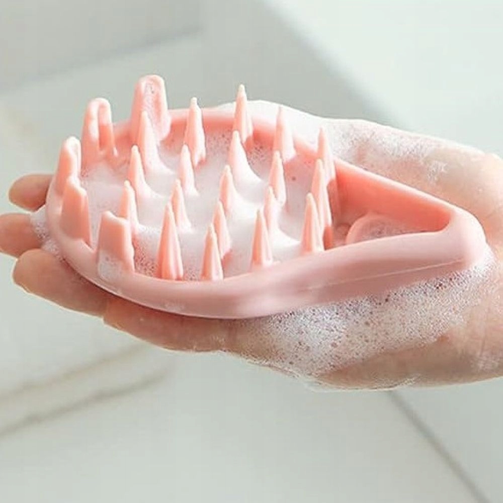 Myjka Mycia Głowy Szczotka Porost Włosów Masażer