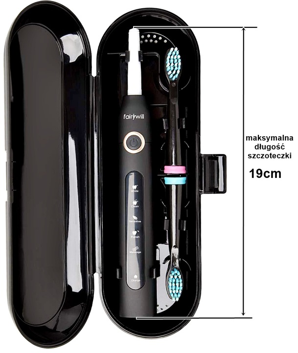 Etui Pojemnik Do Szczoteczki Elektrycznej Podróż Podróżny Na Szczoteczkę