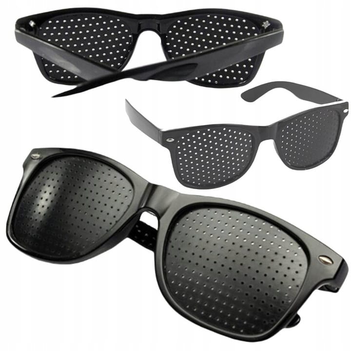 image-10168.jpeg Okulary Ajurwedyjskie Z Dziurkami Do Czytania Damskie Męskie Leczące Wzrok