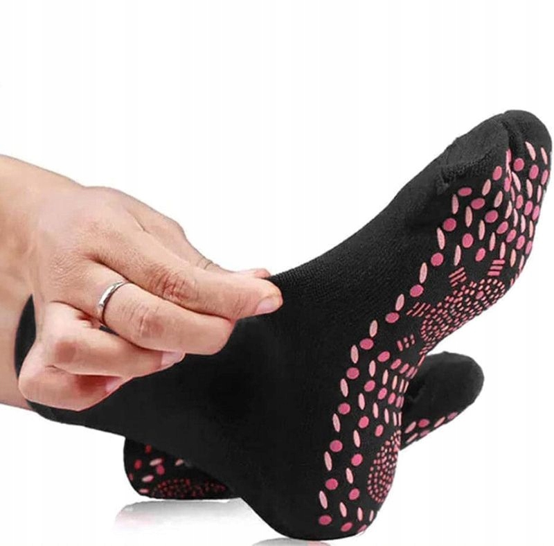 Samonagrzewające Skarpetki Turmalinowe Na Żylaki