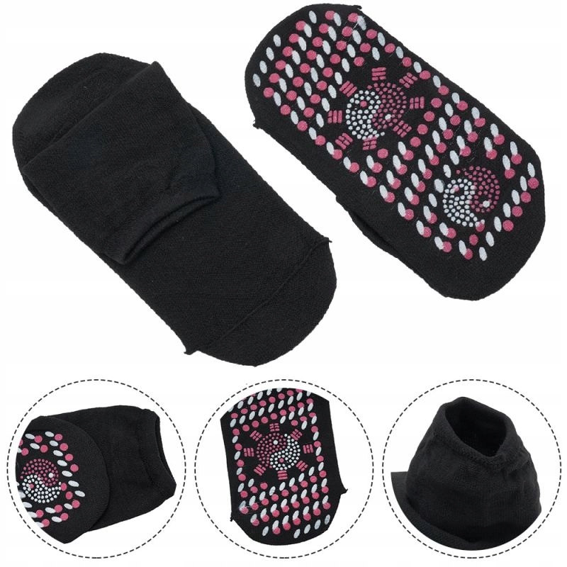 Samonagrzewające Skarpetki Turmalinowe Na Żylaki