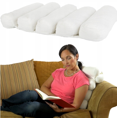 Poduszka Ortopedyczna Pod Głowę Plecy Nogi Wałki Uniwersalna Wielofunkcyjna