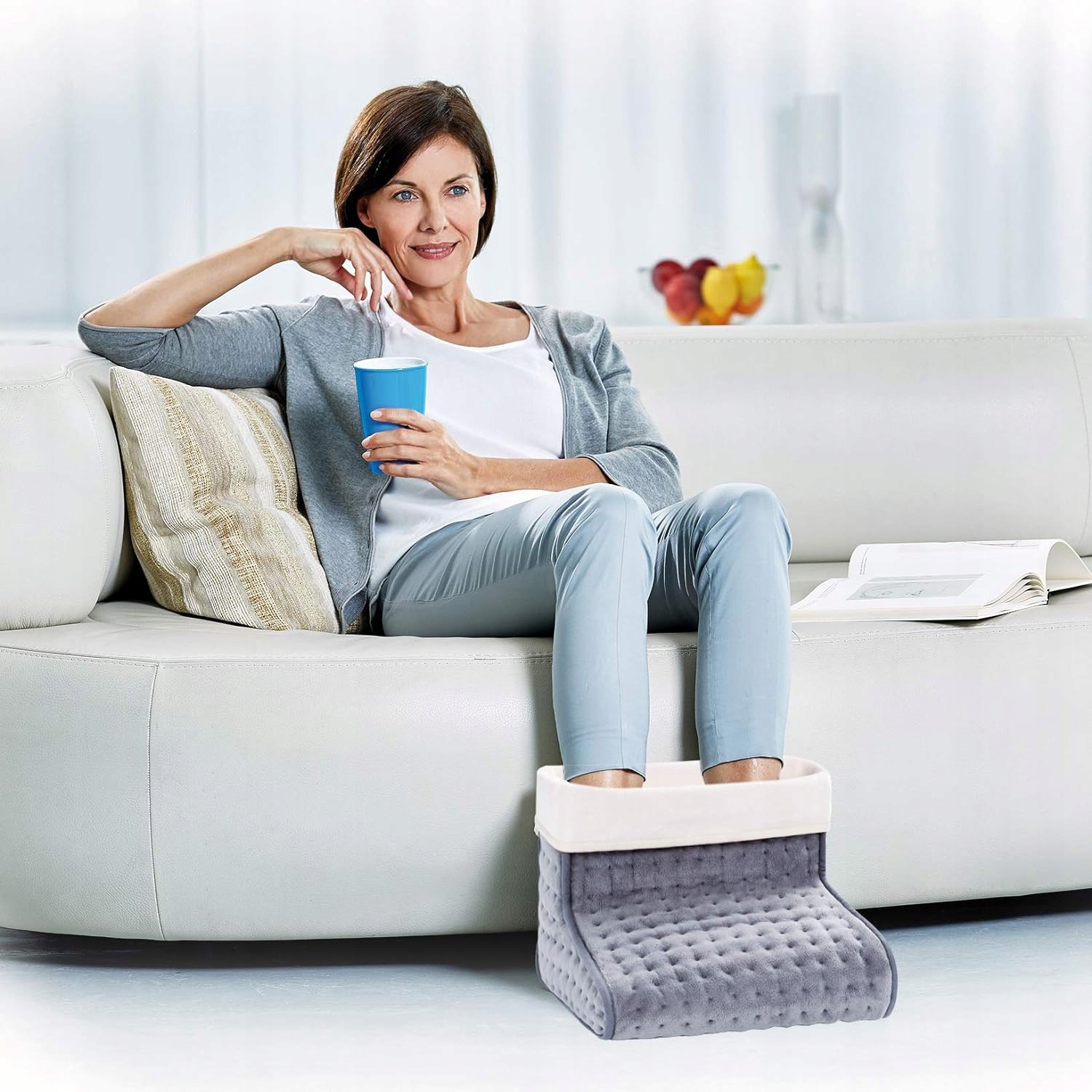 Ocieplacz Na Stopy Ogrzewacz Stóp Nóg Elektryczny But Ciepło Regulacja