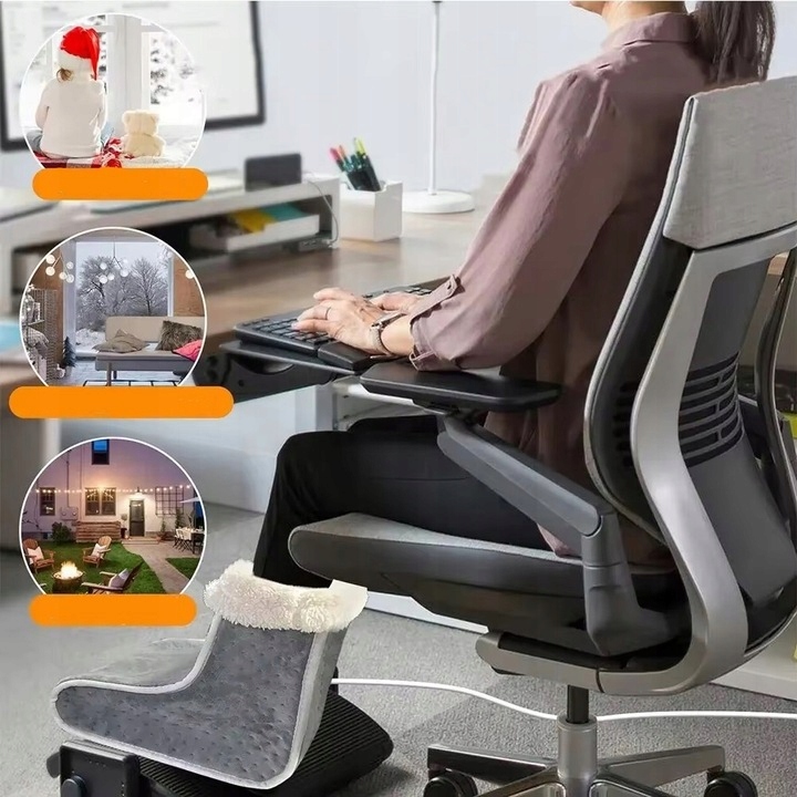 Ocieplacz Na Stopy Ogrzewacz Stóp Nóg Elektryczny But Ciepło Regulacja