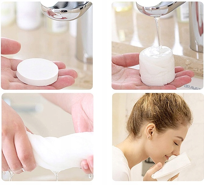 Gaza Kompres Ręcznik W Tabletce Turystyczna Chusteczka Ręczniki 100 Sztuk