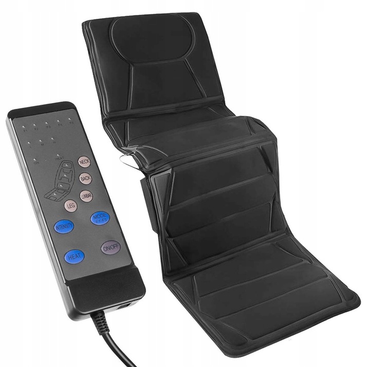 Materac Masujący Mata Poduszka Masująca Do Masażu Ciała Szyi Kręgosłup Nóg