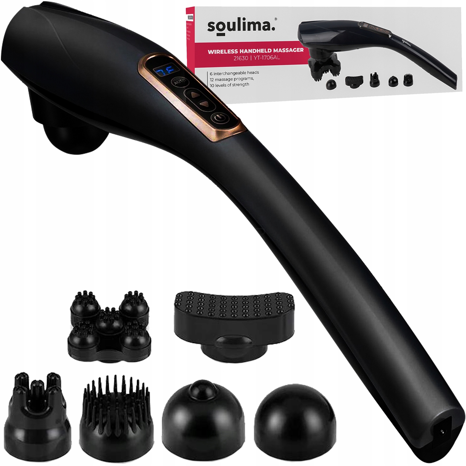 Masażer Do Masażu Karku Ciała Pleców Wibracyjny Antycelulit Masujący