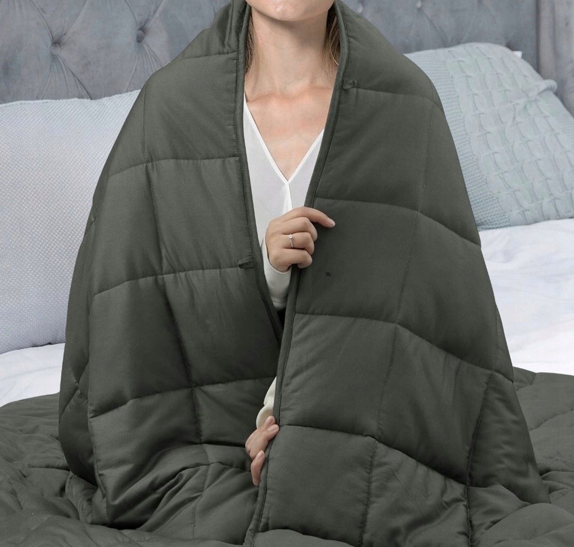 Kołdra Obciążeniowa Sensoryczna Koc Sensoryczny Obciążeniowy 8kg 150x200cm