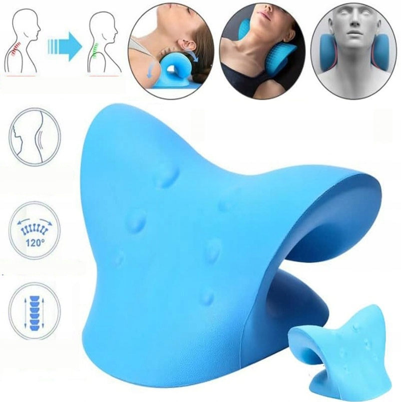 Poduszka Pod Kark Masaż Kręgosłupa Rozluźniacz Dla Szyi Ulga Masażer Na Ból