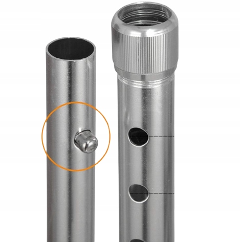 Laska Inwalidzka Ortopedyczna Aluminium Regulowana Spacerowa Lekka Stabilna